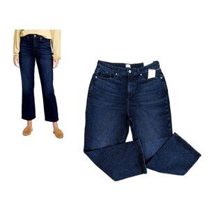 A New Day Womens Dark Wash High Rise Bootcut Blue Jeans
